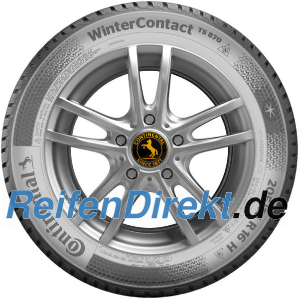 Continental WinterContact TS 870 205/55 R16 91H EVc - Image 2
